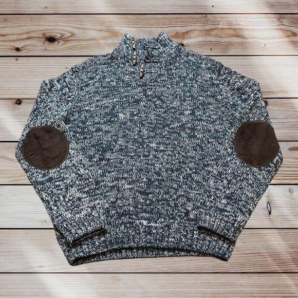 springfield lambs wool Blend  sweater pullover Mens Medium‎ Multicolor - Picture 2 of 14